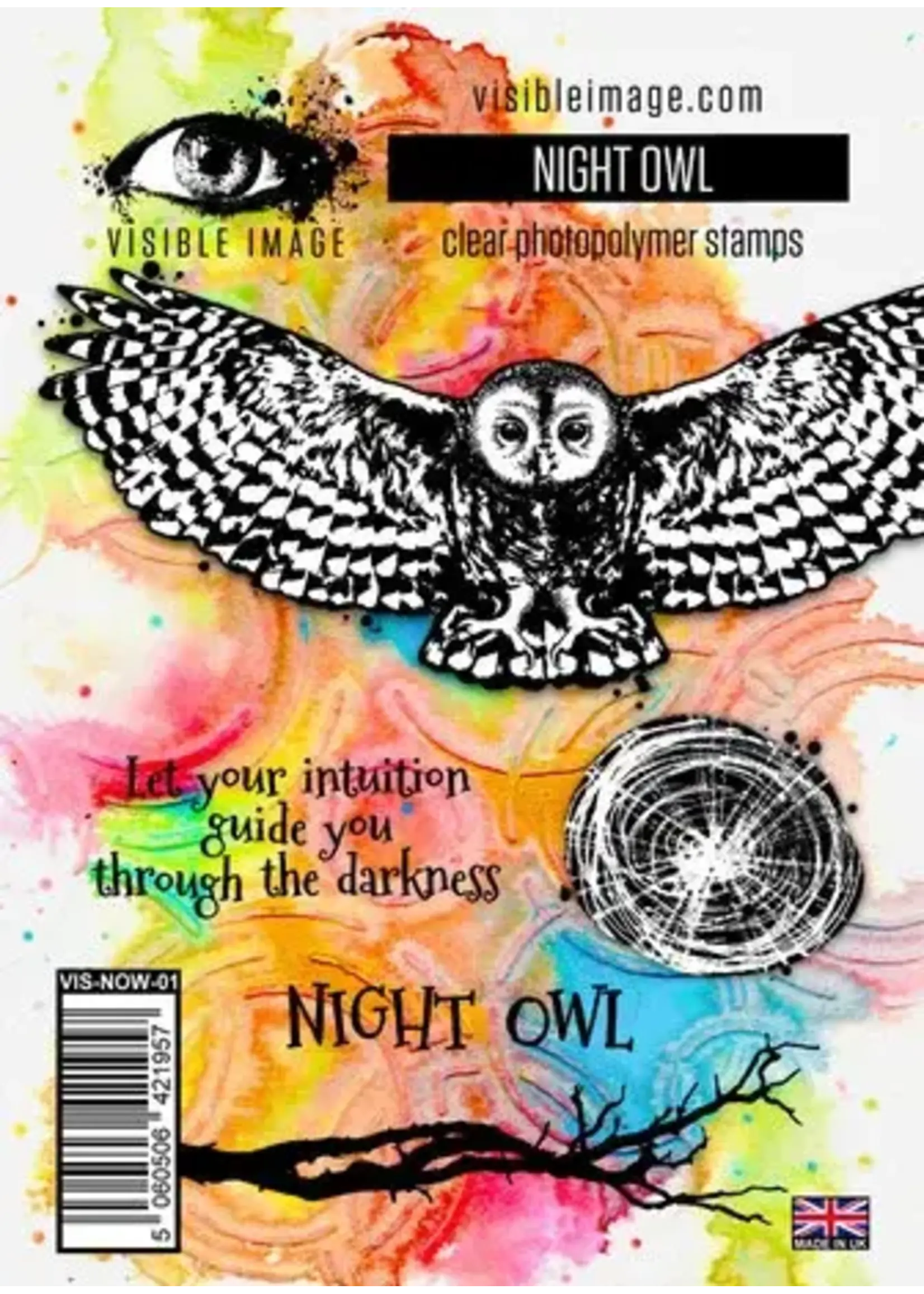 Night Owl A6 Stamp Set (VIS-NOW-01)