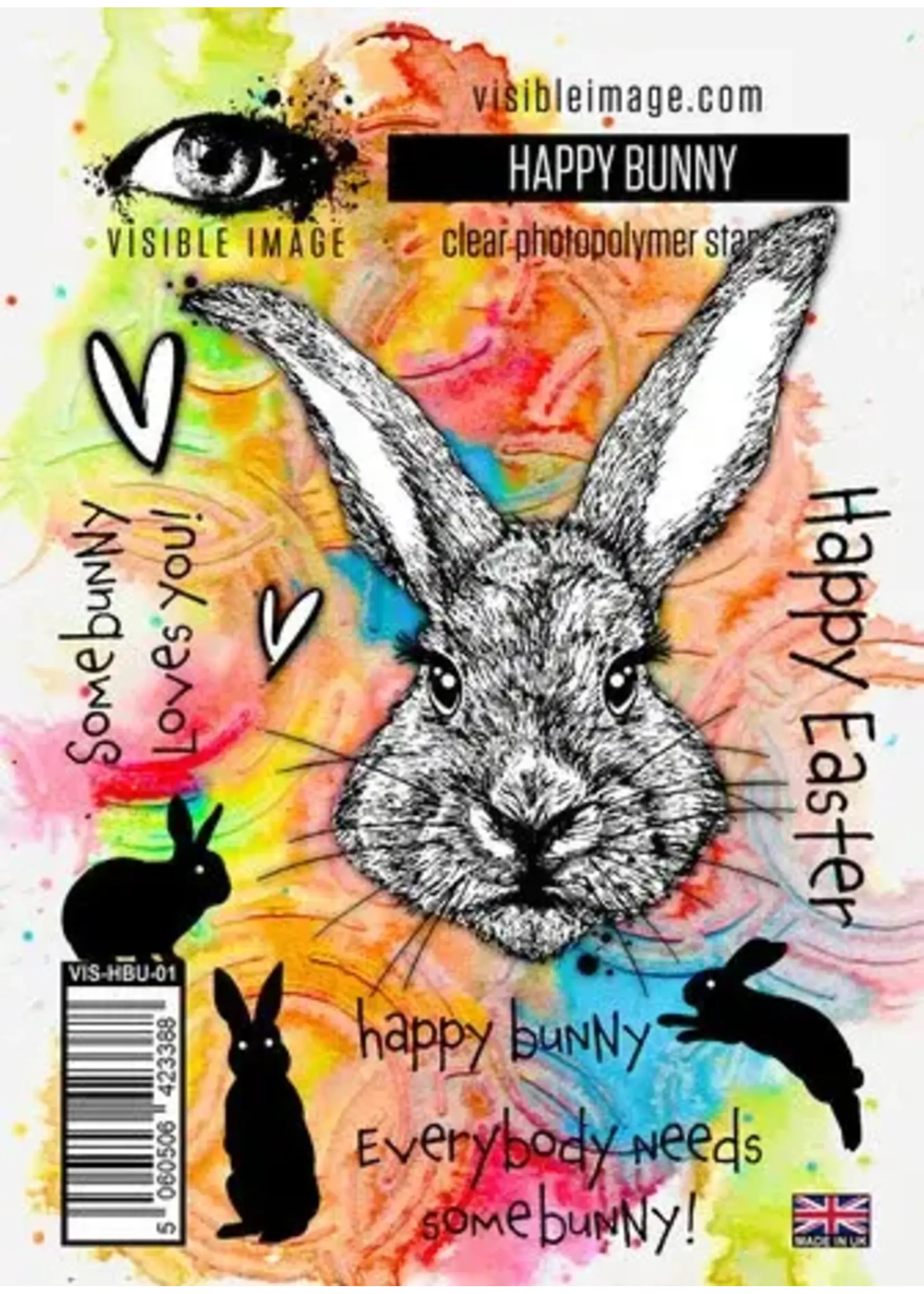 Happy Bunny A6 Stamp Set (VIS-HBU-01)