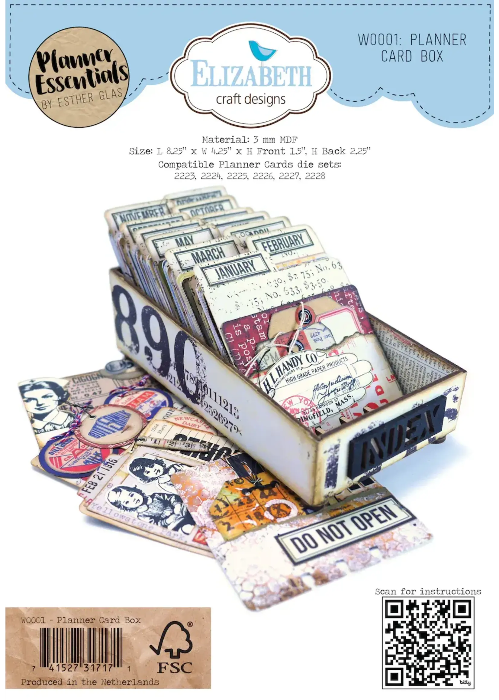 Card Lab Planner Card Box (W0001)