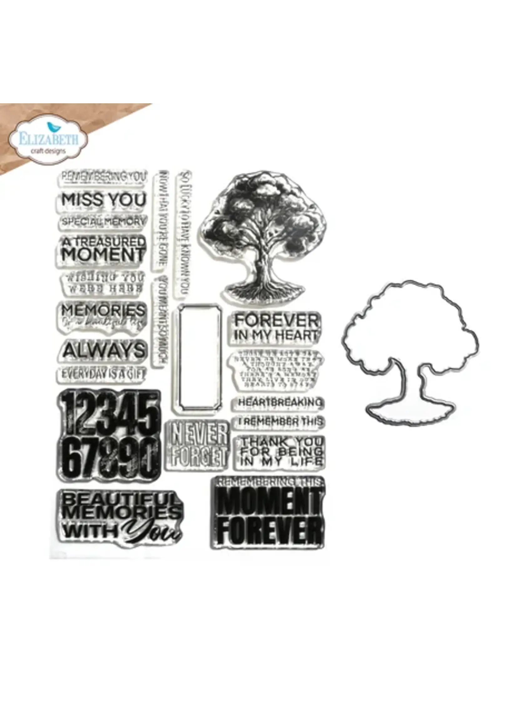 Card Lab Stamp and Die Set Tree of Life (CSD396)