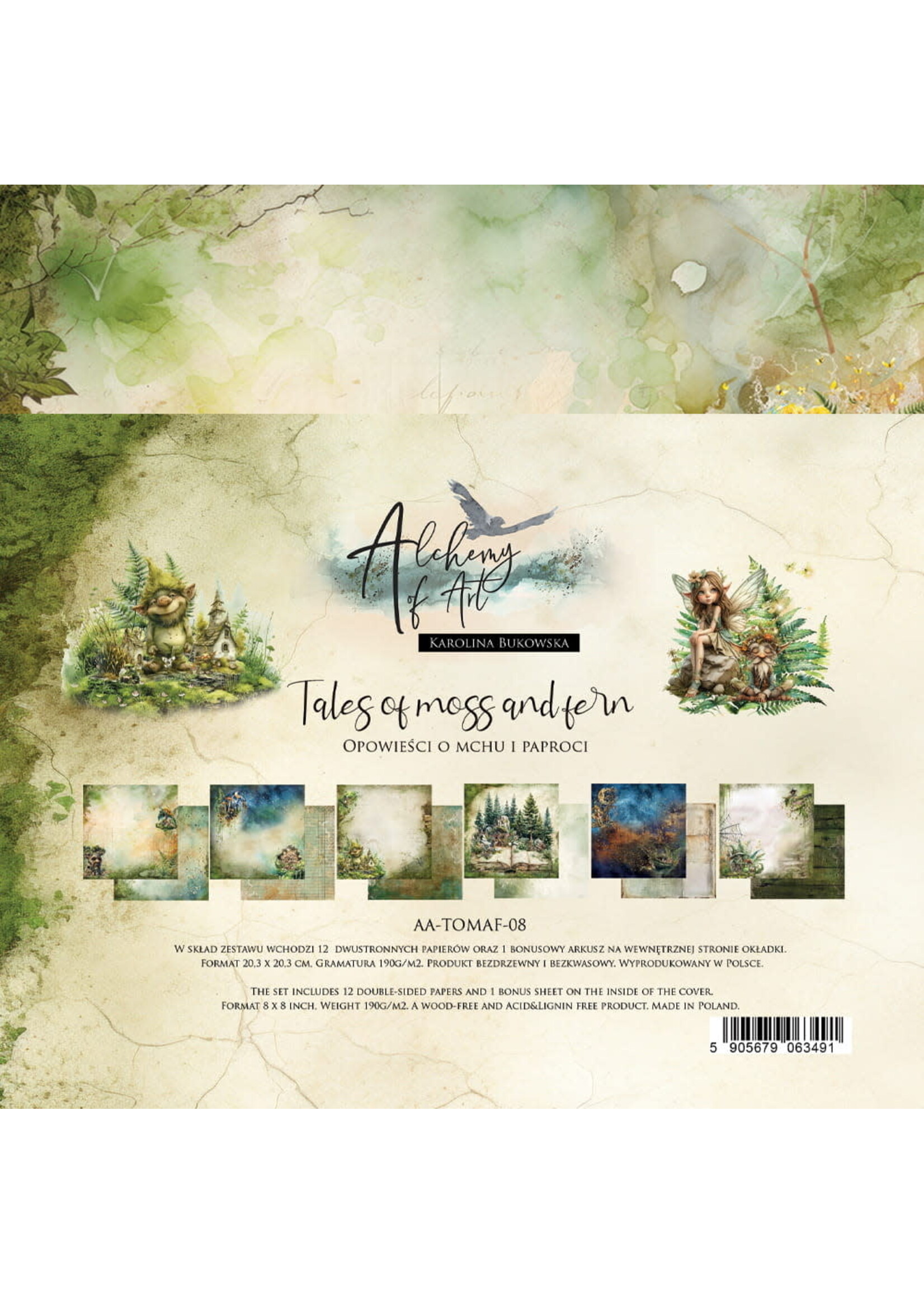 Tales of mos AA-TOMAF-08 PAPIERSET 8X8