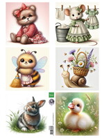 knipvel Cute Animals - by Fairybells