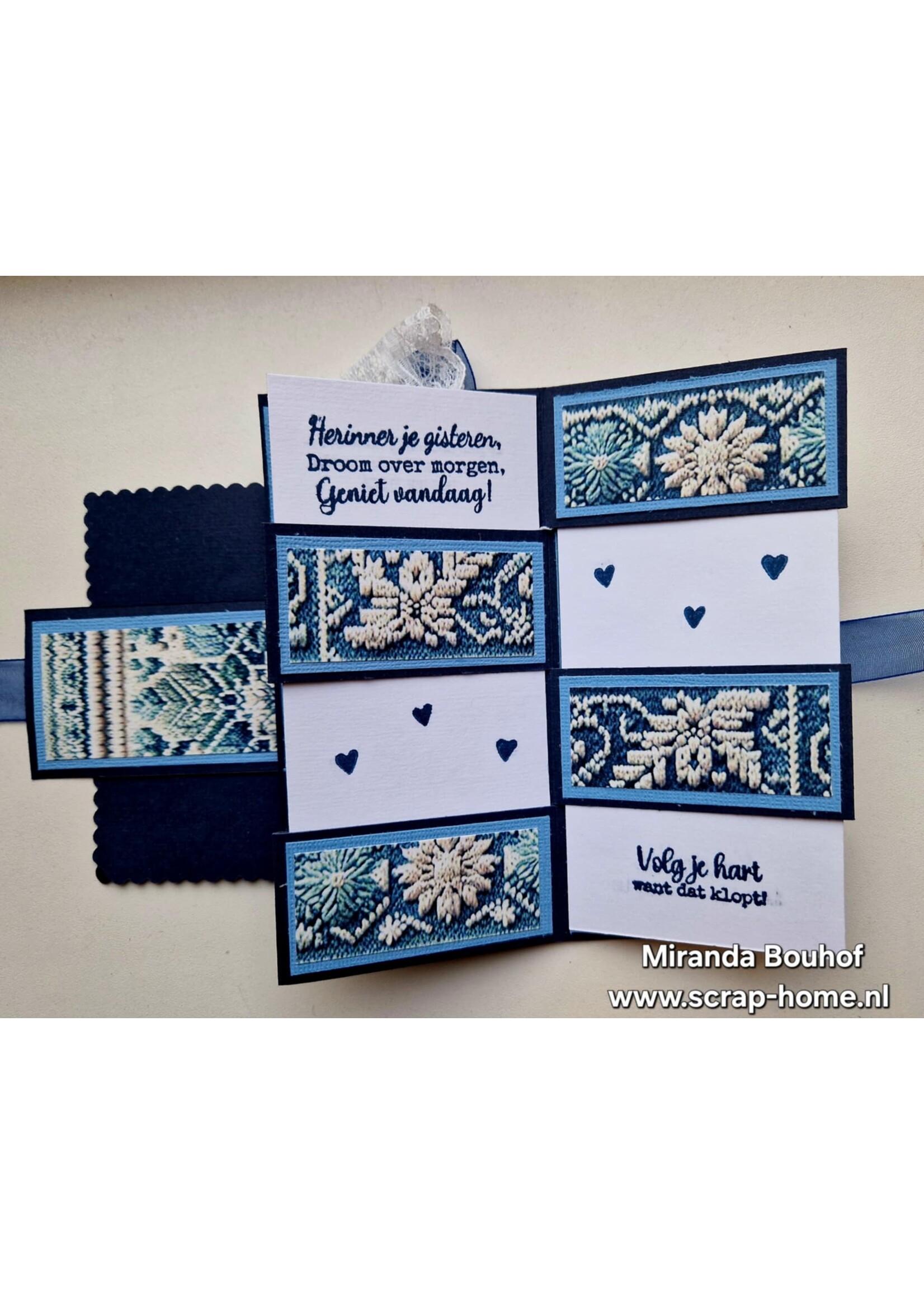 Verborgen teksten kaart Miranda