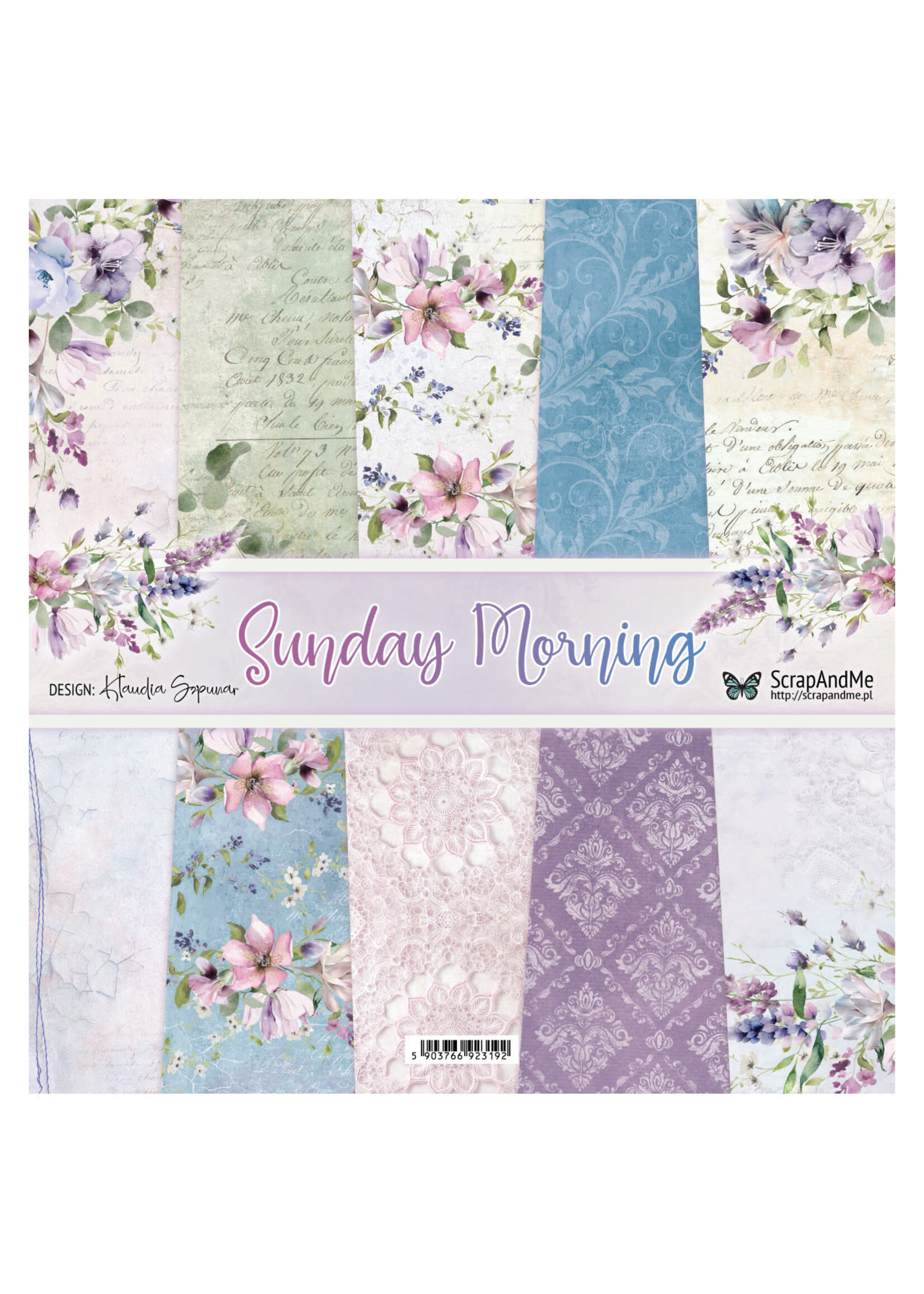Sunday Morning, 12" x 12" scrapbooking paper pack