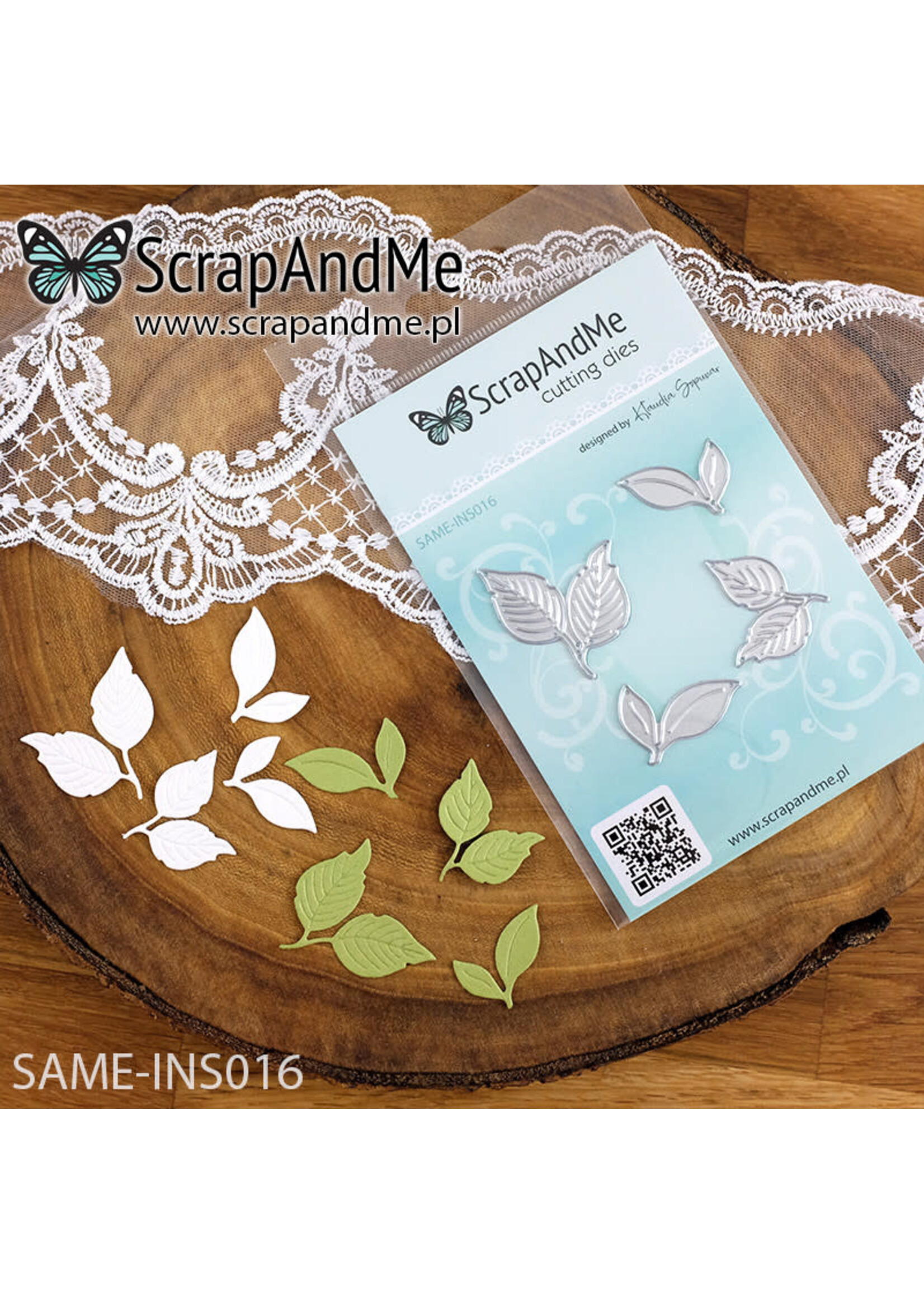 Leaves SAME-INS016 Metal Cutting Dies - ScrapAndMe