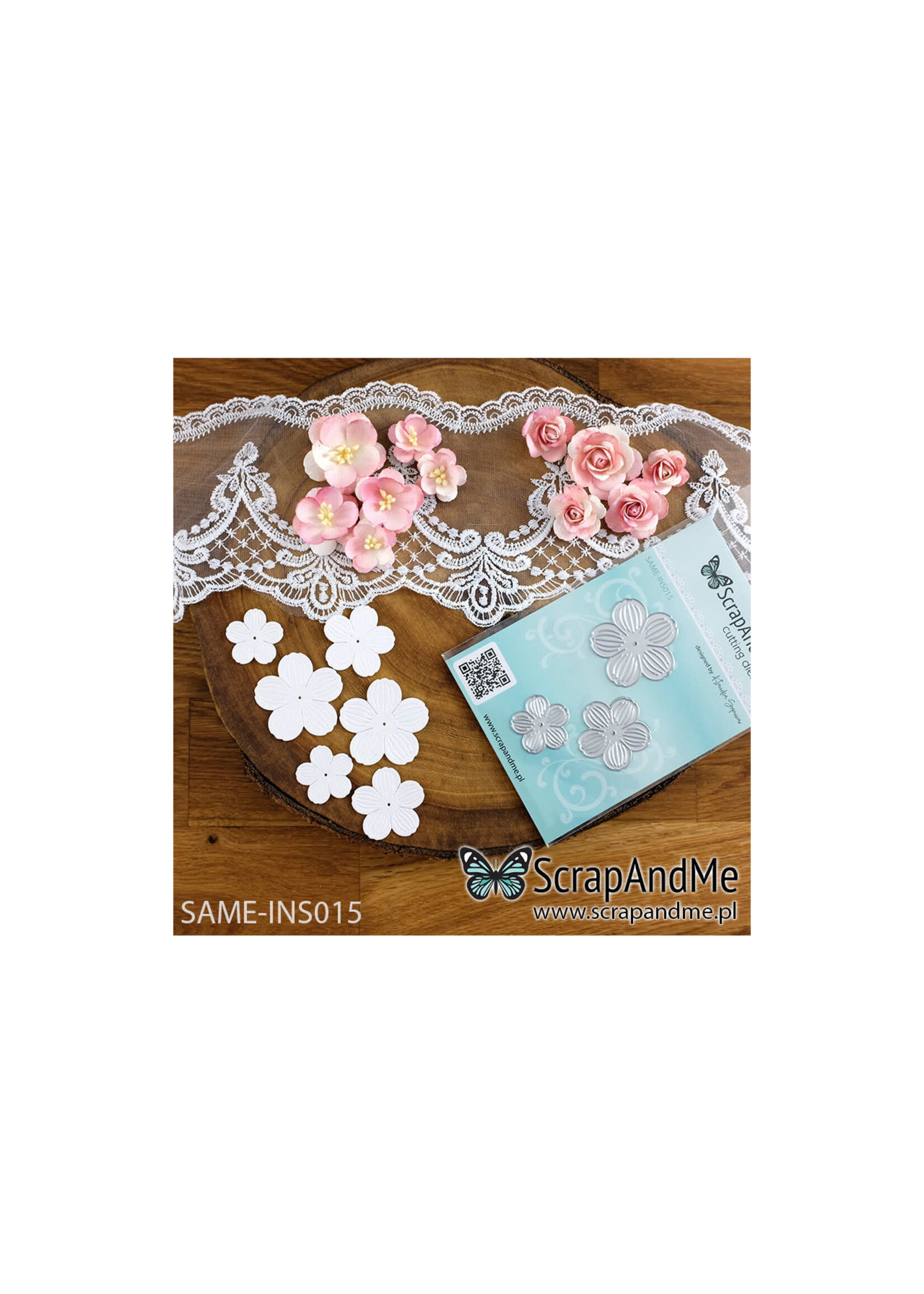 Flowers SAME-INS015 Metal Cutting Dies - ScrapAndMe