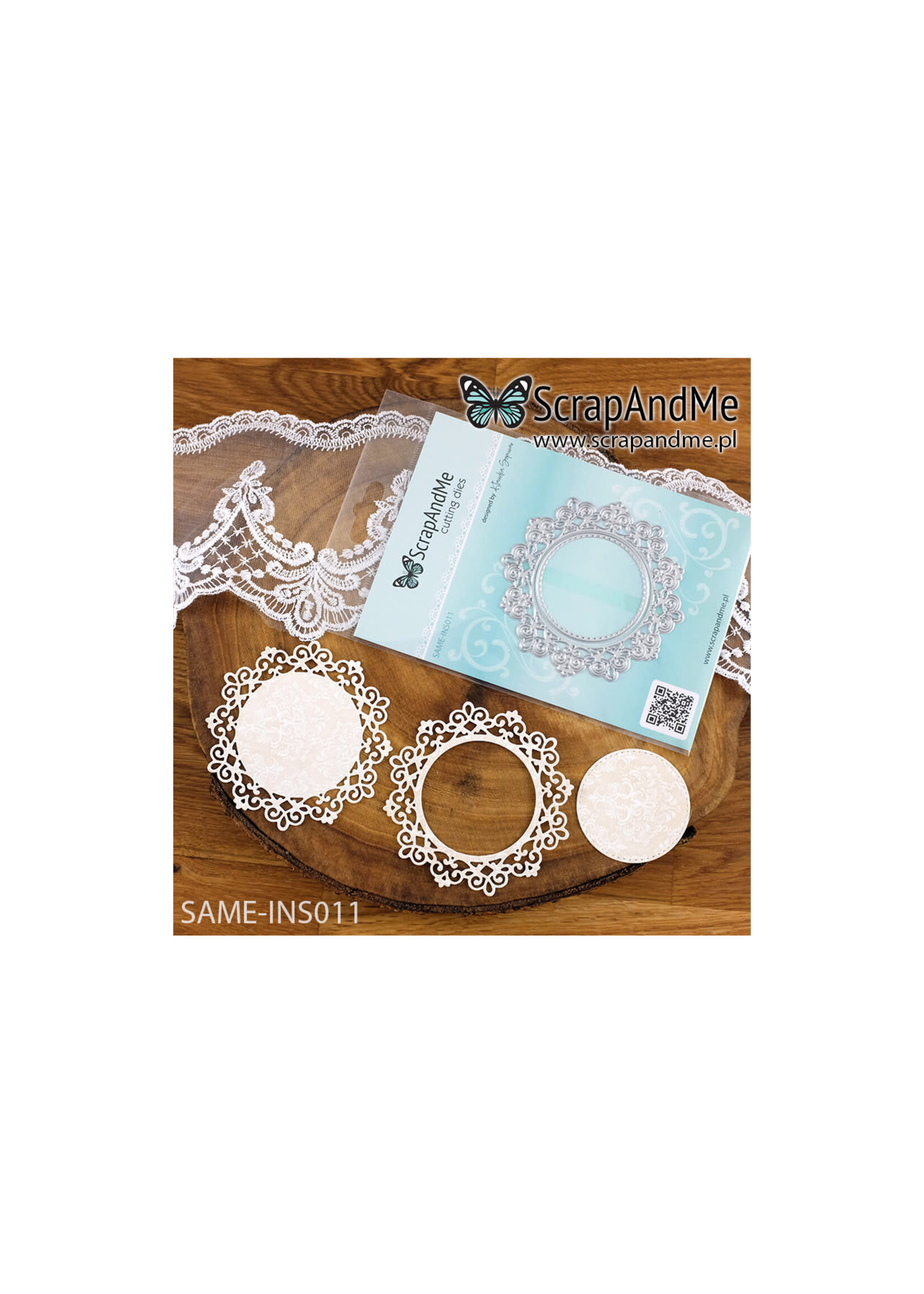 Frame SAME-INS011 Metal Cutting Die - ScrapAndMe