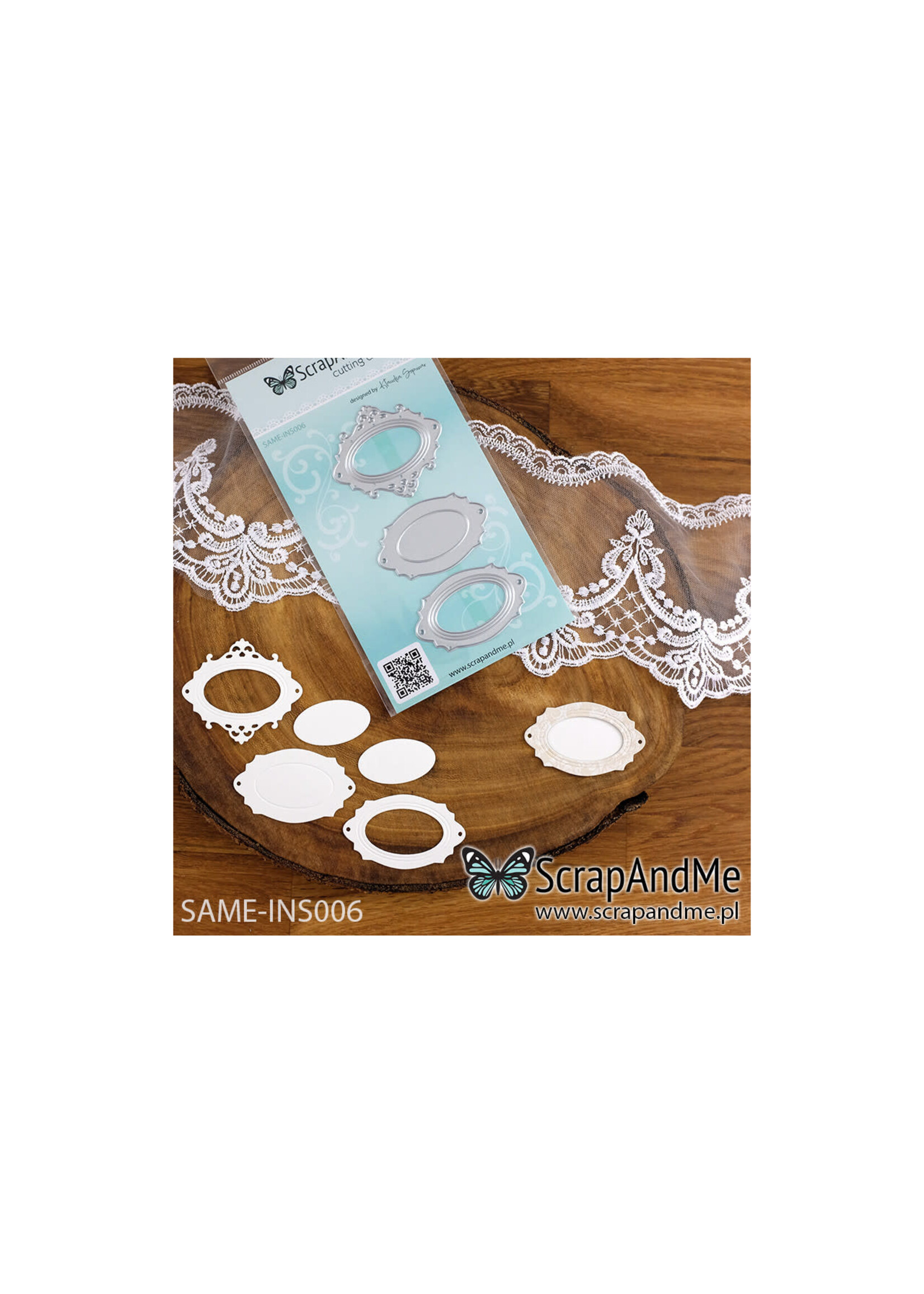 Frames SAME-INS006 Metal Cutting Die - ScrapAndMe