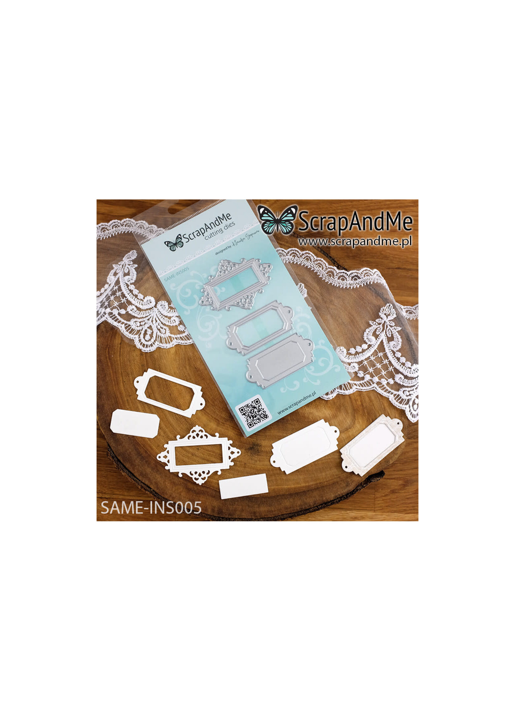 Frames SAME-INS005 Metal Cutting Die - ScrapAndMe