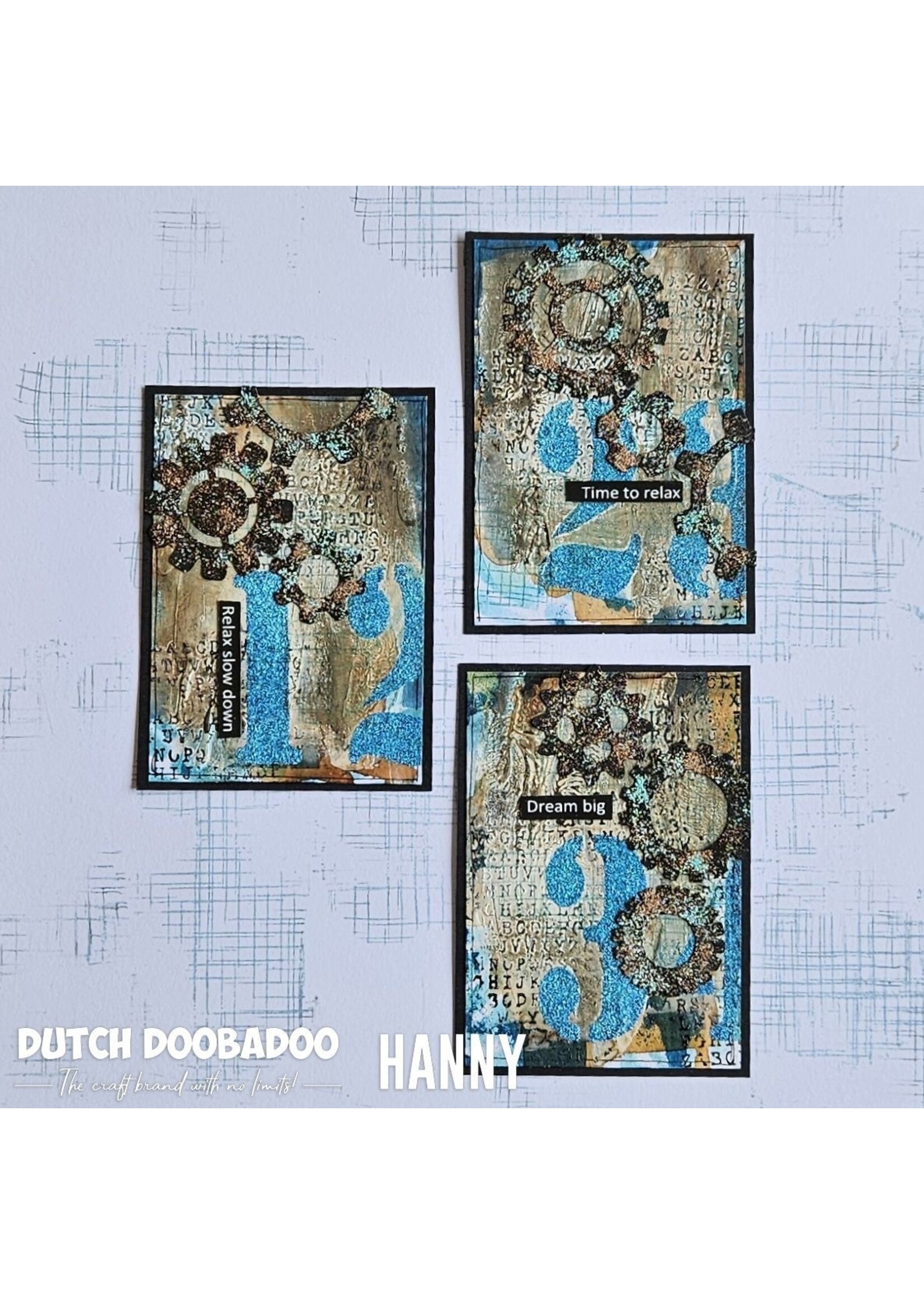 Kaarten Mixed Media maken met  Hanny Rottjers 23 mei