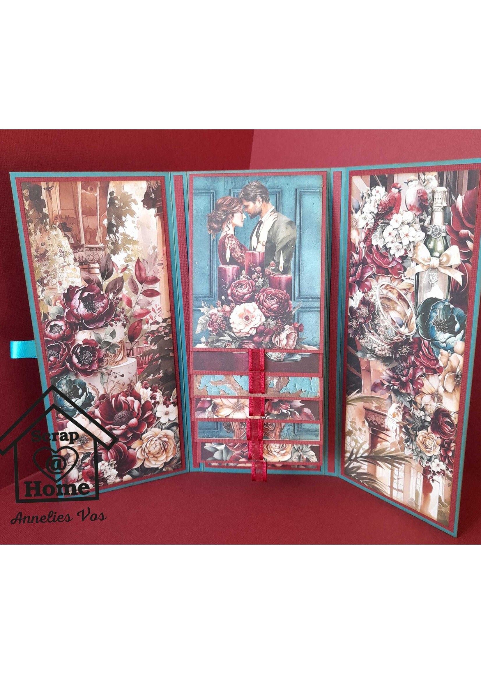 Scrap@Home Mintay Slimline Kaart Annelies