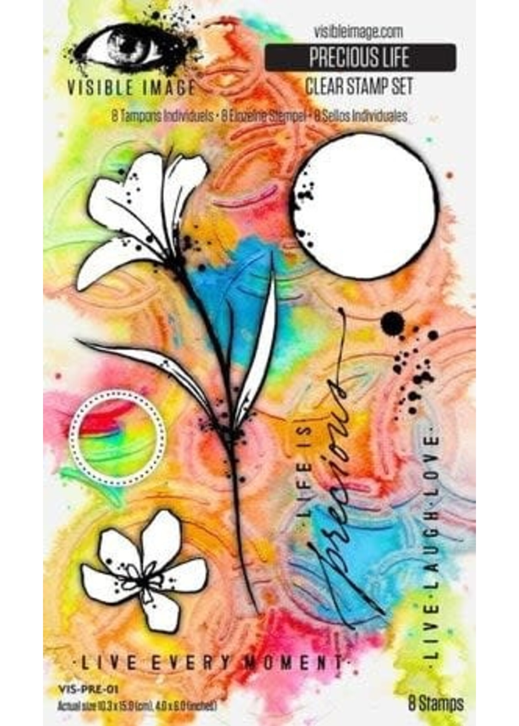 Precious Life A6 Stamp Set (VIS-PRE-01)