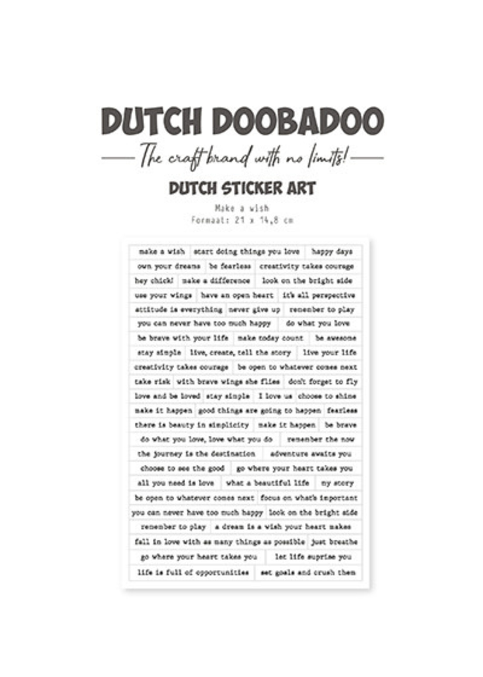 491.200.035 - Dutch Sticker Happy Spring 1