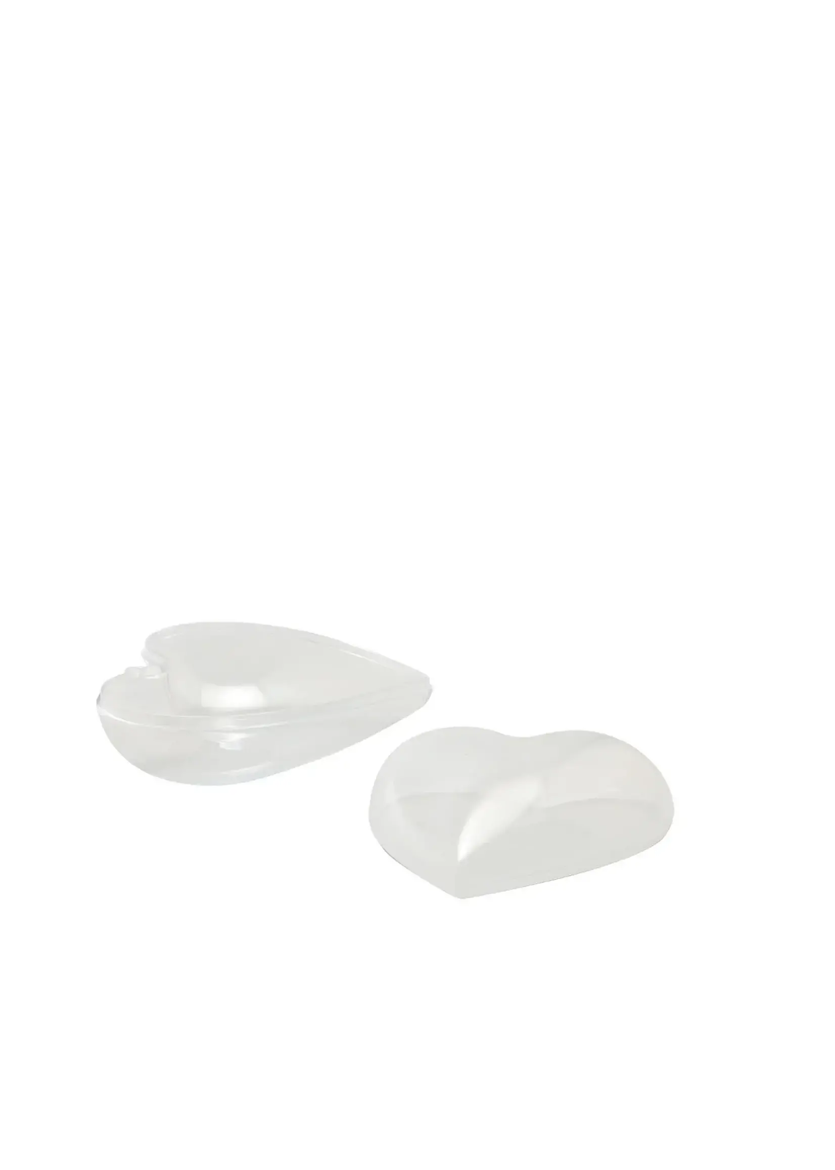 Vaessen Creative • Plastic Hart 2-delig Pre-packed 8cm Vaessen Creative1613-062
