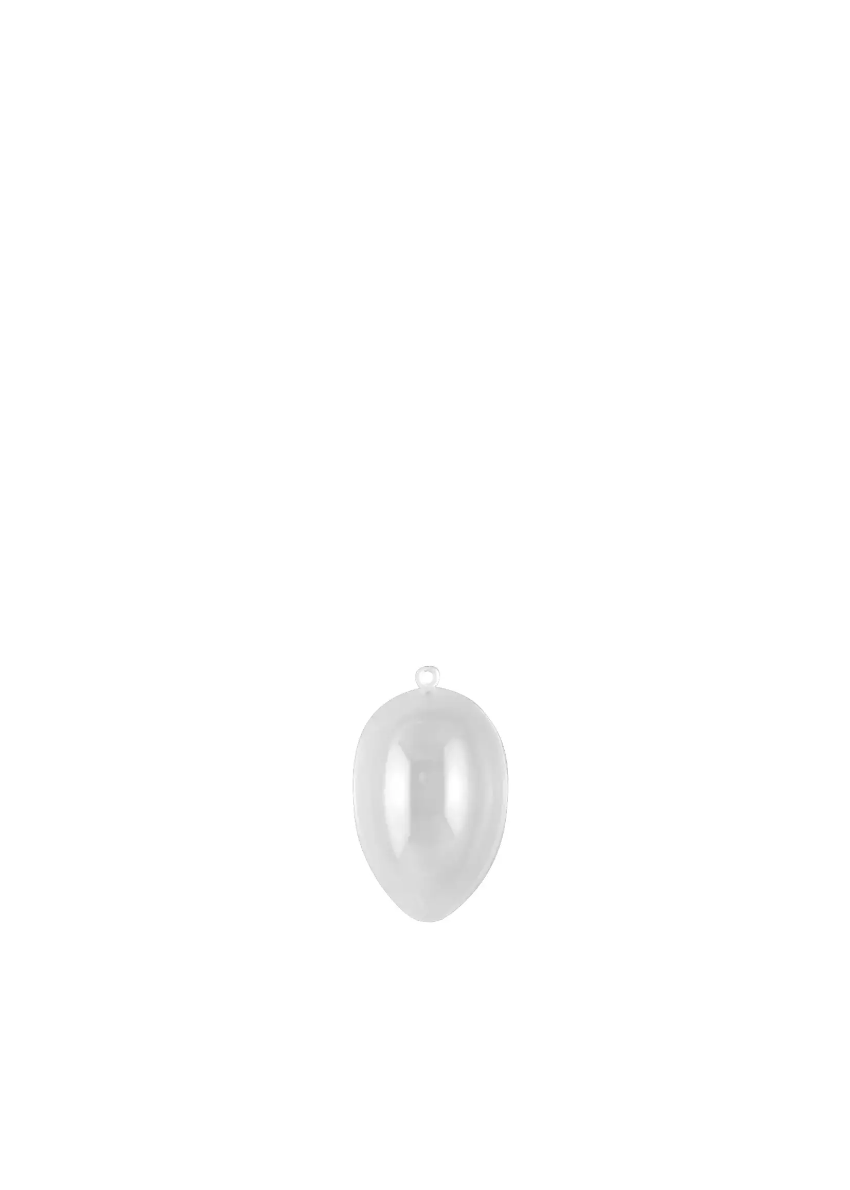 Vaessen Creative • Plastic Ei 2-delig 6cm 5pcs Vaessen Creative21207