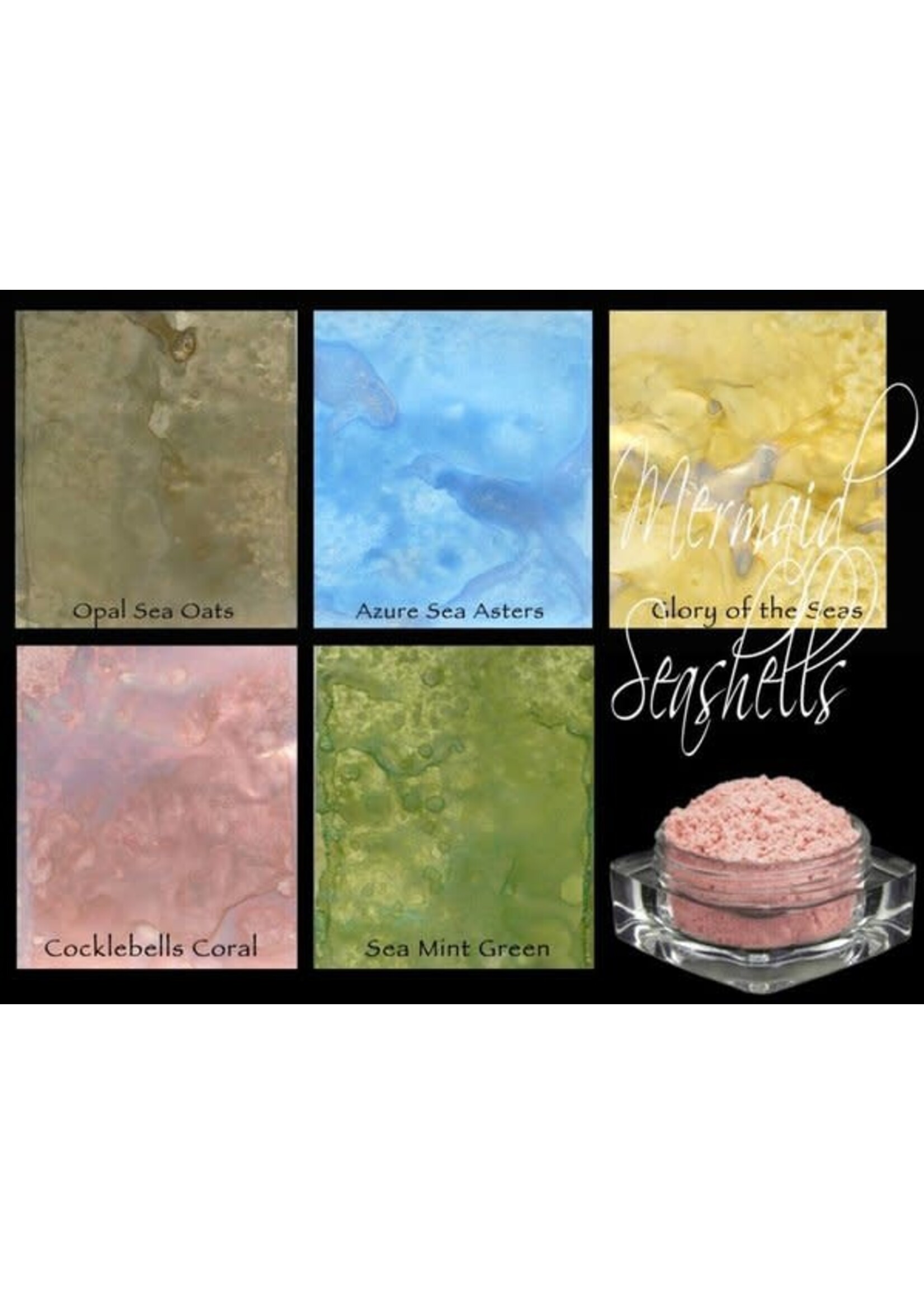 Lindy's Stamp Gang Mermaid Seashells Magical Set (mag-07)