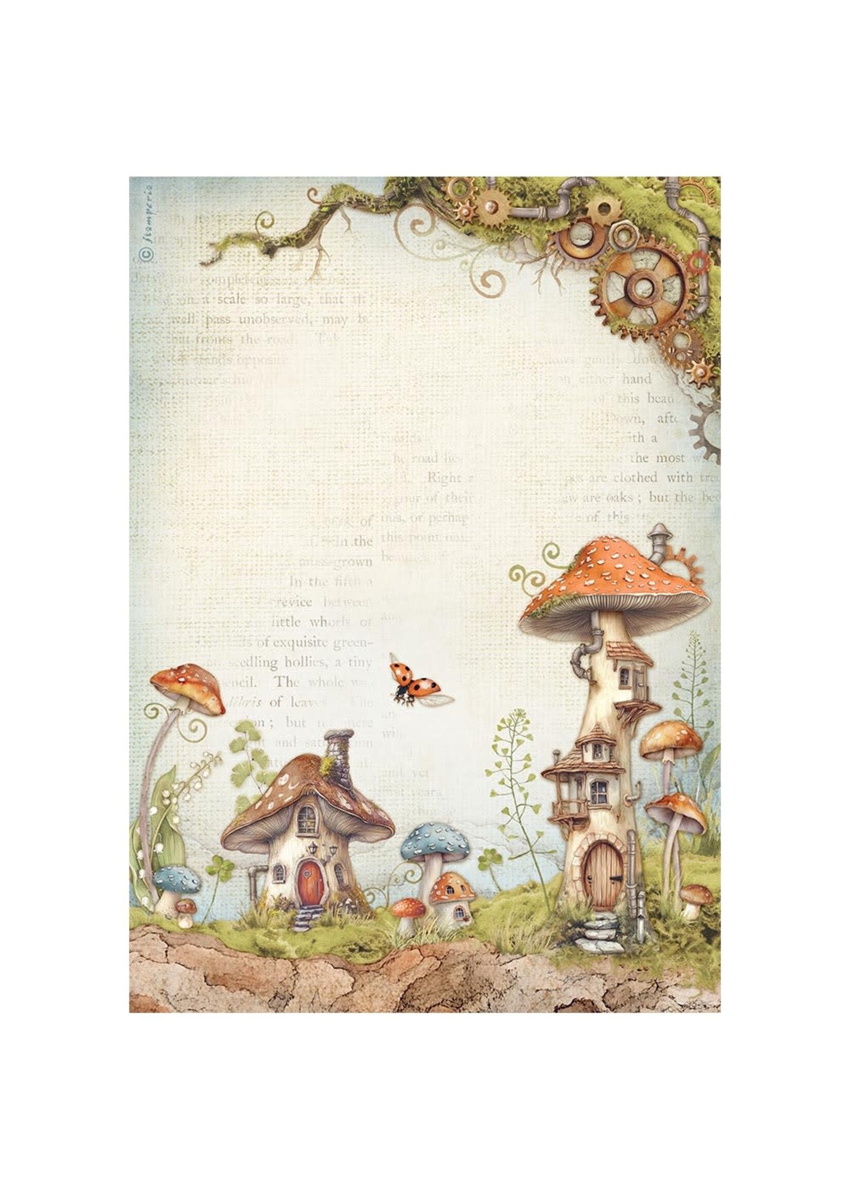 Selectie 6 Rijstpapier A4 - Hidden Grove CME-code: DFSA4XHG