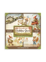 Scrapbooking Pad 22 vellen cm 30,5x30,5 (12"x12") Enkelzijdig - Hidden Grove CME-code: SBBXLB22
