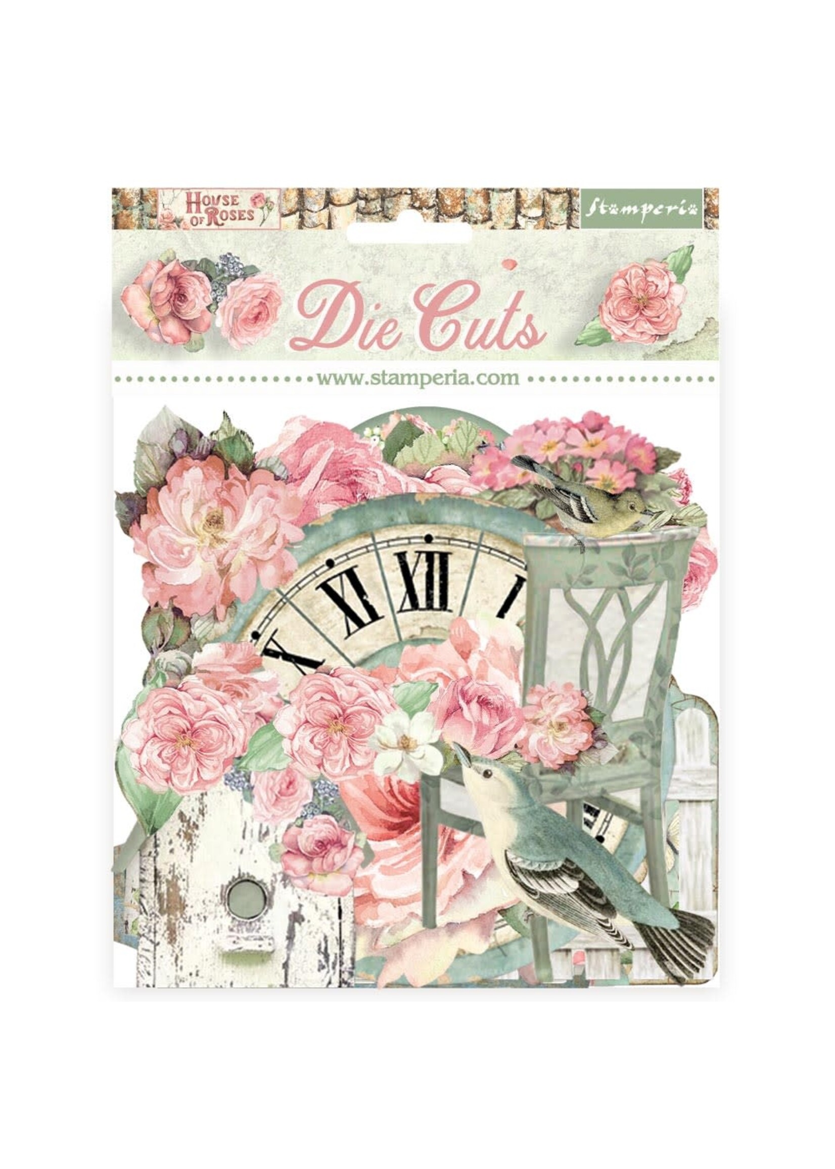 die cuts Stansvormen assorti - House of Roses CME-code: DFLDC114