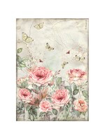 Selectie 6 Rijstpapier A4 - House of Roses CME-code: DFSA4XHR