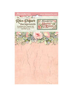 Selectie 8 Rijstpapier A6 achtergronden - House of Roses CME-code: DFSAK6039