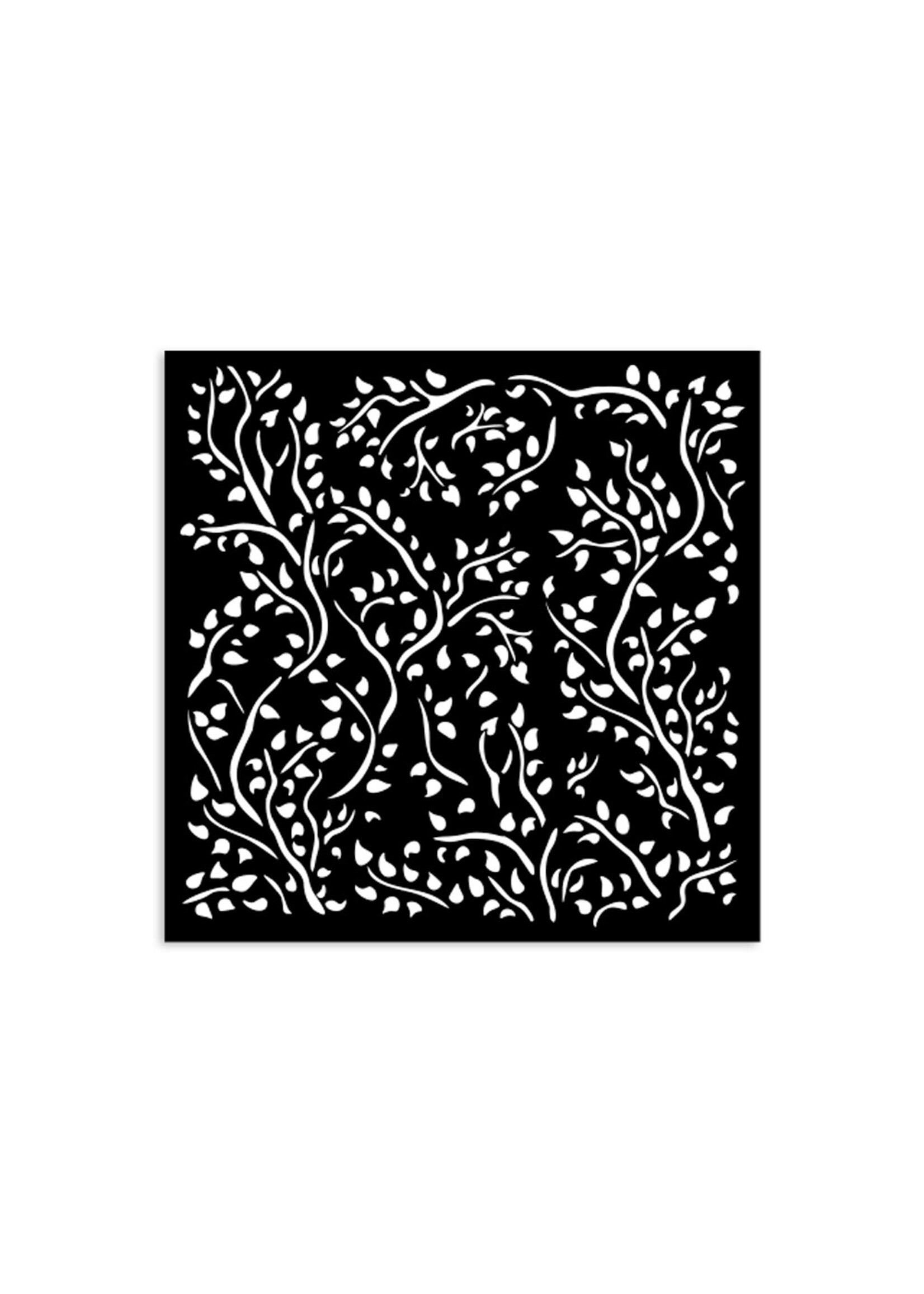 sjabloon cm 12X12 - House of Roses tak patroon CME-code: KSTDS33