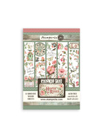 Washi pad 8 vellen A5 - House of Roses CME-code: SBW18