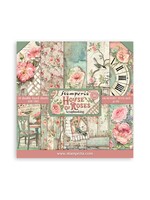 Scrapbooking Pad 10 vellen cm 30,5x30,5 (12"x12") - House of Roses CME-code: SBBL66