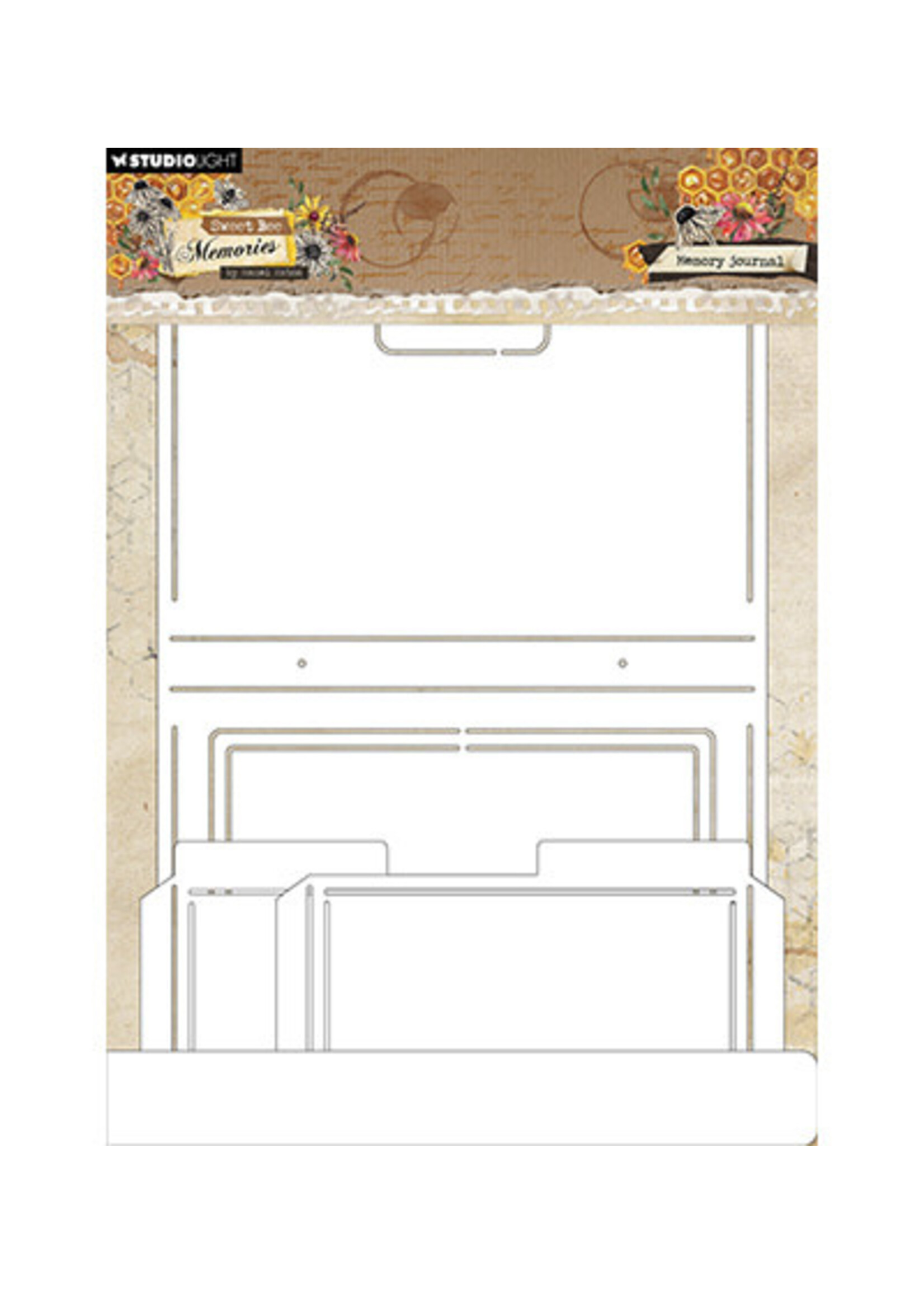 HE-SB-STEN06 - Memory Journal Sweet Bee Memories nr.06