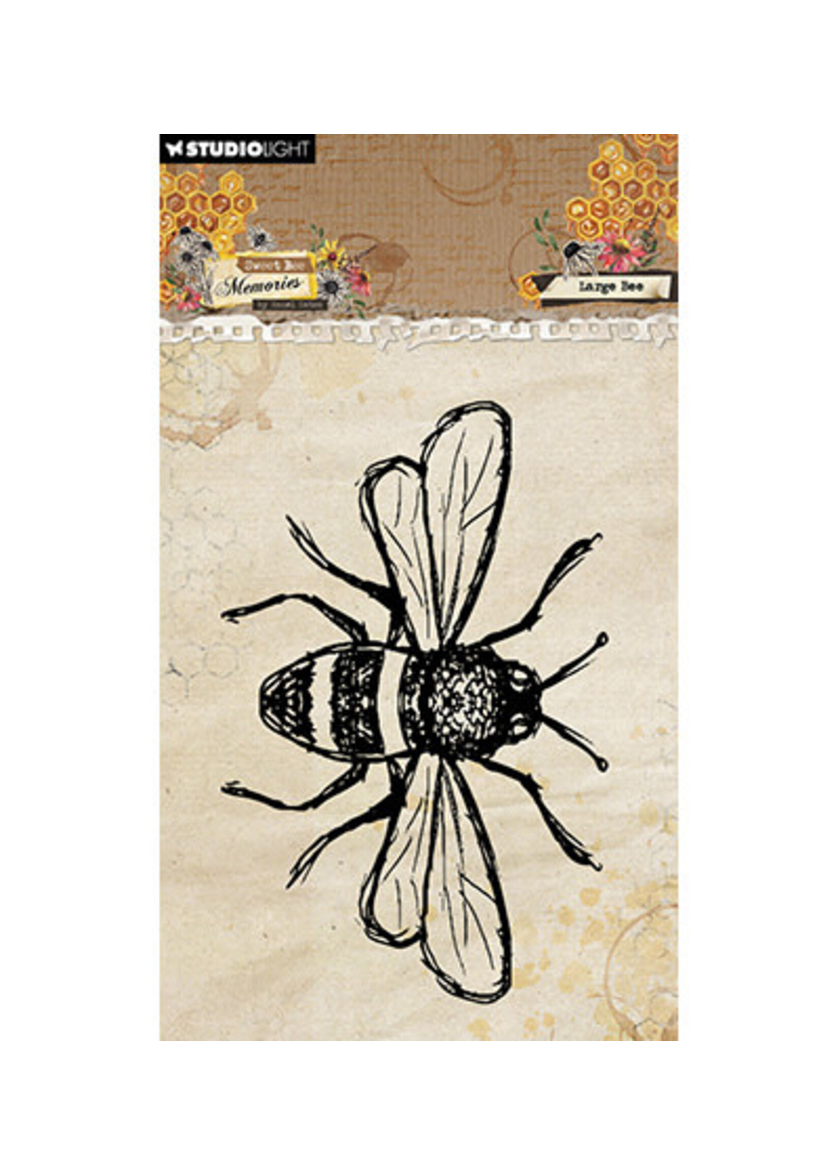 HE-SB-STAMP795 - Large Bee Sweet Bee Memories nr.795