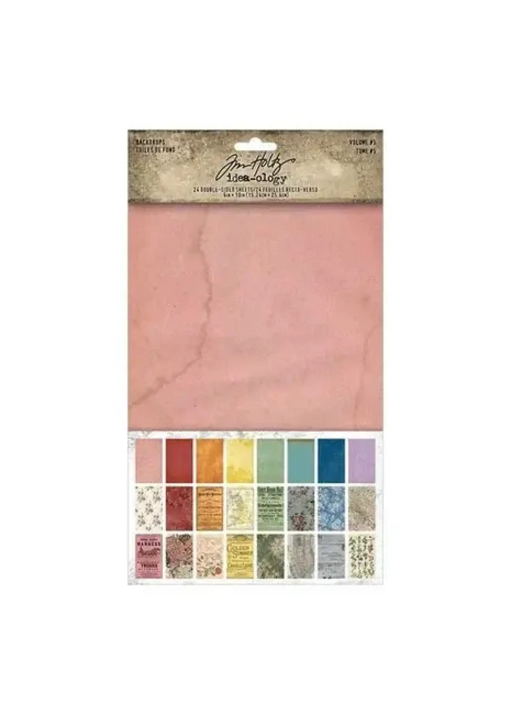 Tim Holtz Backdrops Volume 5 (TH94309)