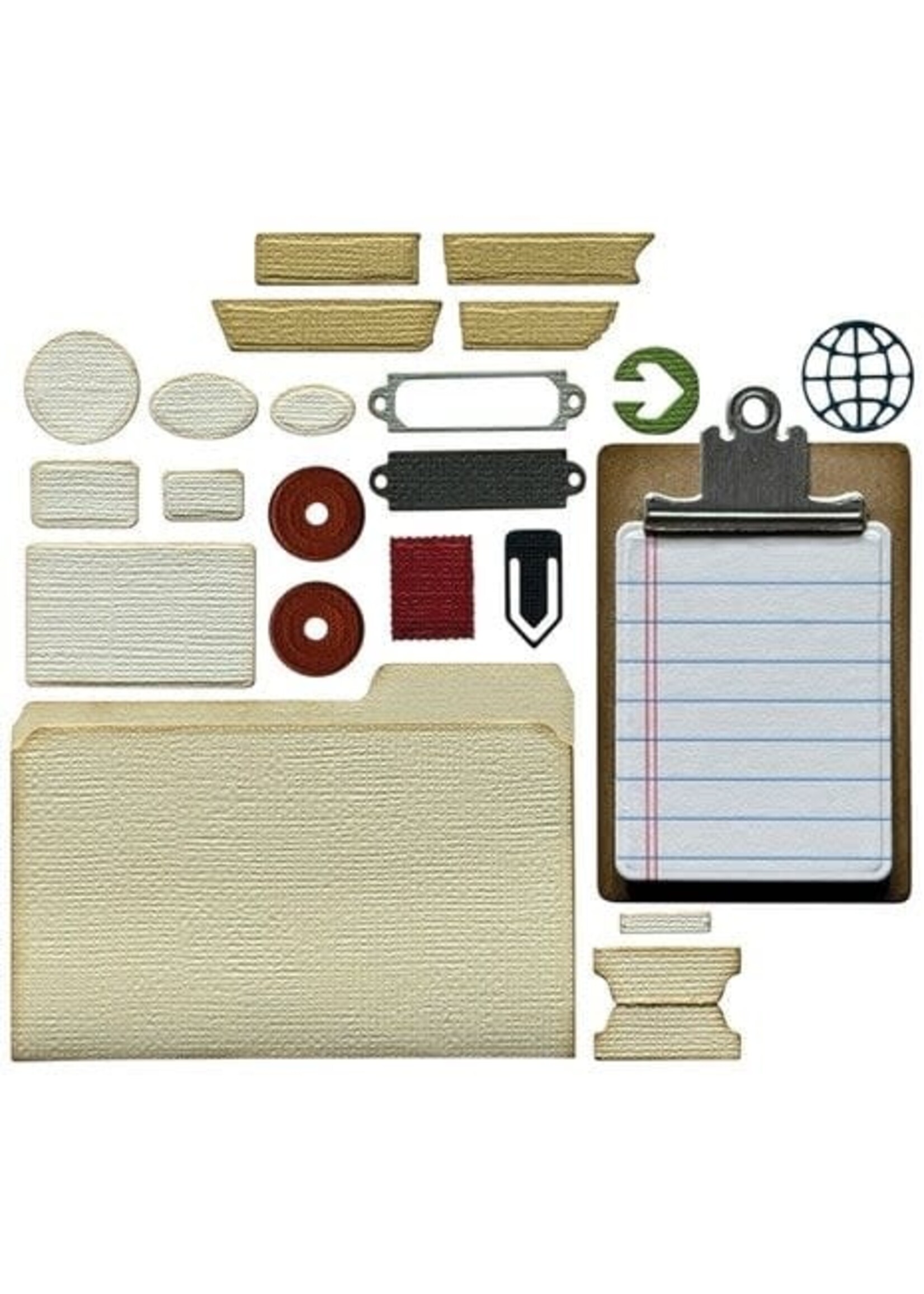 Thinlits Die by Tim Holtz Vault Noteworthy (24pcs) (666876)