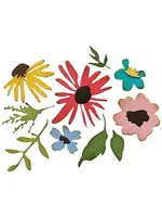 2D Texture Fades w/ Thinlits Die by Tim Holtz Vault Side-Order Floristry (1+11pcs) (666872)