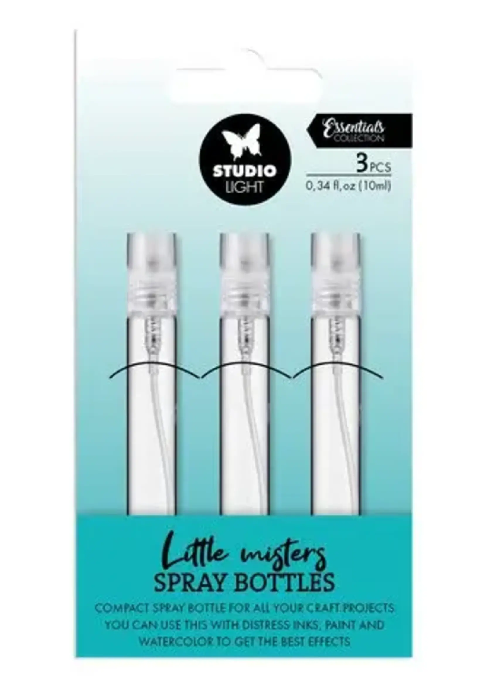 Little Misters Spray Bottles (3x10ml) (SL-TO-SB02)