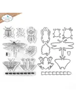 CSD402 - Beetles and Bugs Stamp and Die Set