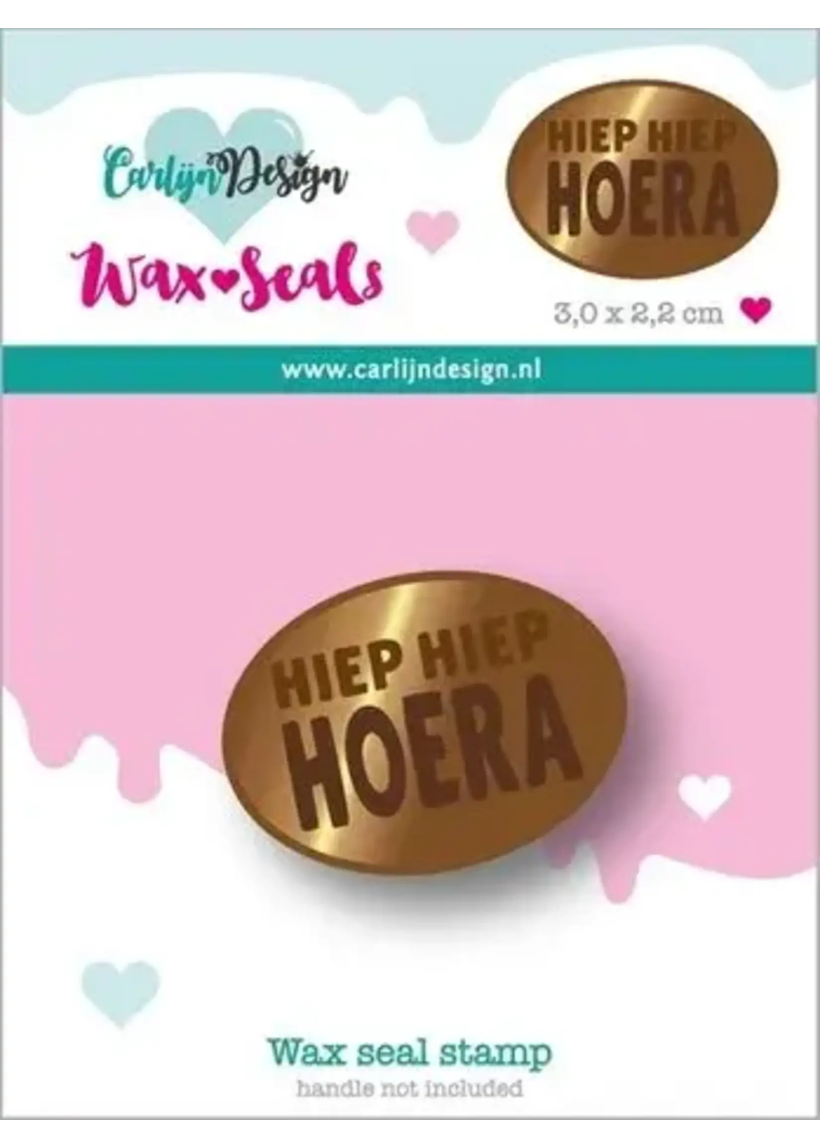 Wax Seal Stamper 43 Hiep Hiep Hoera (CDWX-0072)