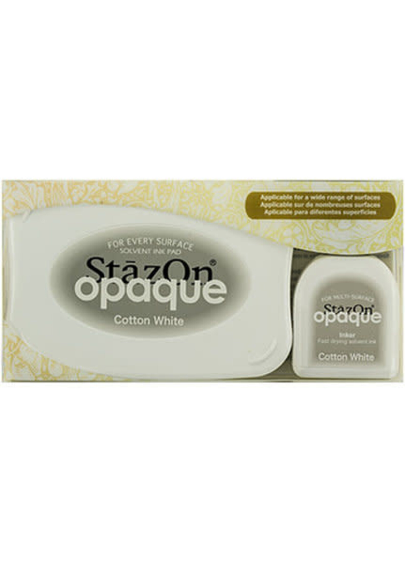 StazOn Opaque Kit Cotton White SZ-000-110