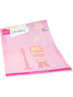 COL1566 - Lamp & Stool by Marleen