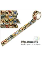 Washi Tape 25mm 10m Priority Dispatch (AALL-MT-114)