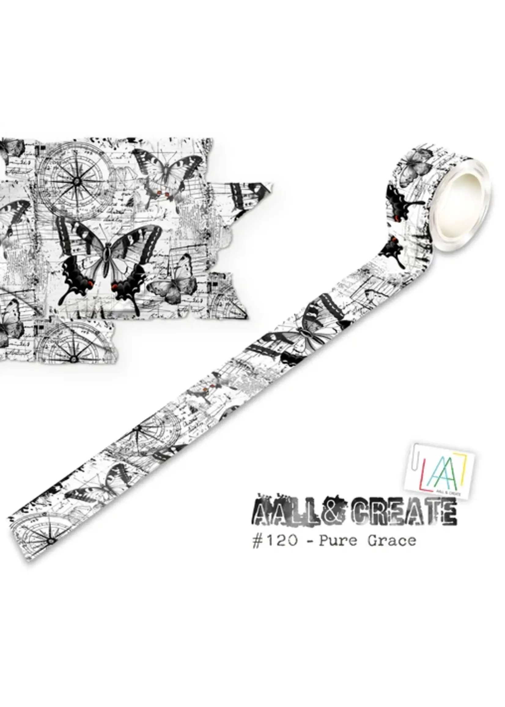 Washi Tape 25mm 10m Pure Grace (AALL-MT-120)