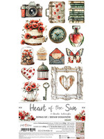 Extras Set Heart 15x30 cm Heart of the Sun