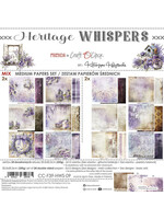 Set of Mix Papers 20x20 cm Heritage Whispers