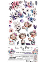 Extras Set Flowers 15x30 cm It's my Party