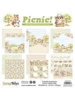 Picnic! 12x12 Inch Paper Pad (SB-PICN-08)