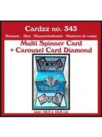 Cardzz Stansen No. 343 Multi Draaikaart + Carrouselkaart Wyber (CLCZ343)