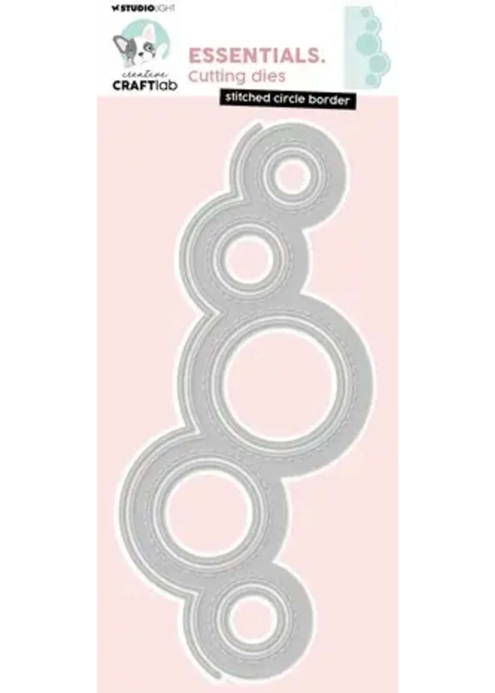 Stitched Circle Border Essentials Cutting Die (CCL-ES-CD982)