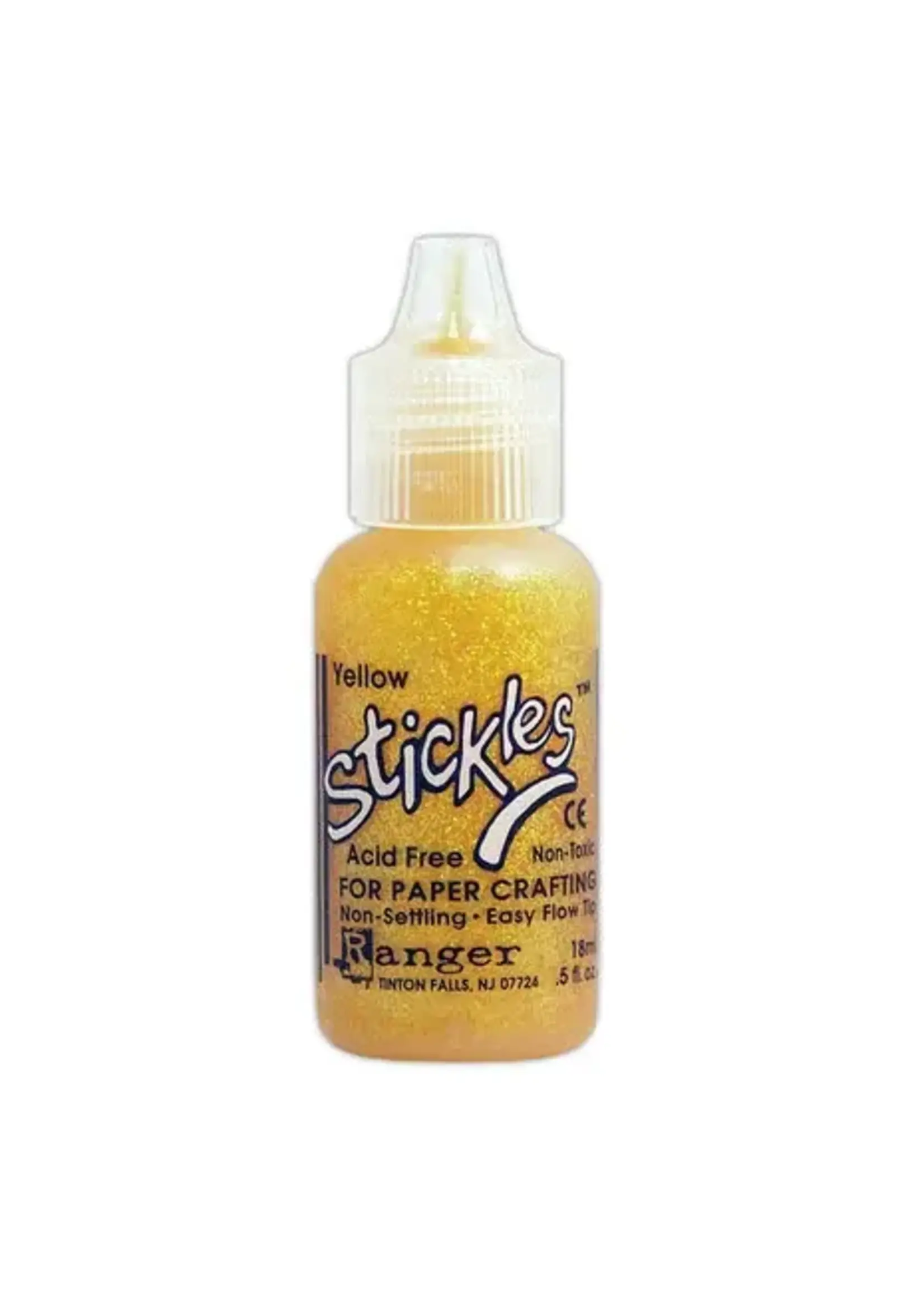 Ranger Stickles Glitter Glue Yellow 0.5 fl oz (SGG01942)