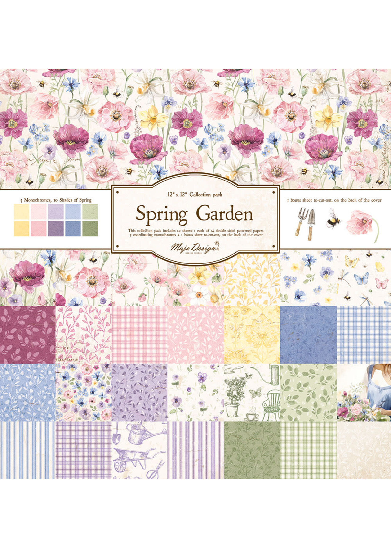 Spring Garden - 12x12" Collectie pakket