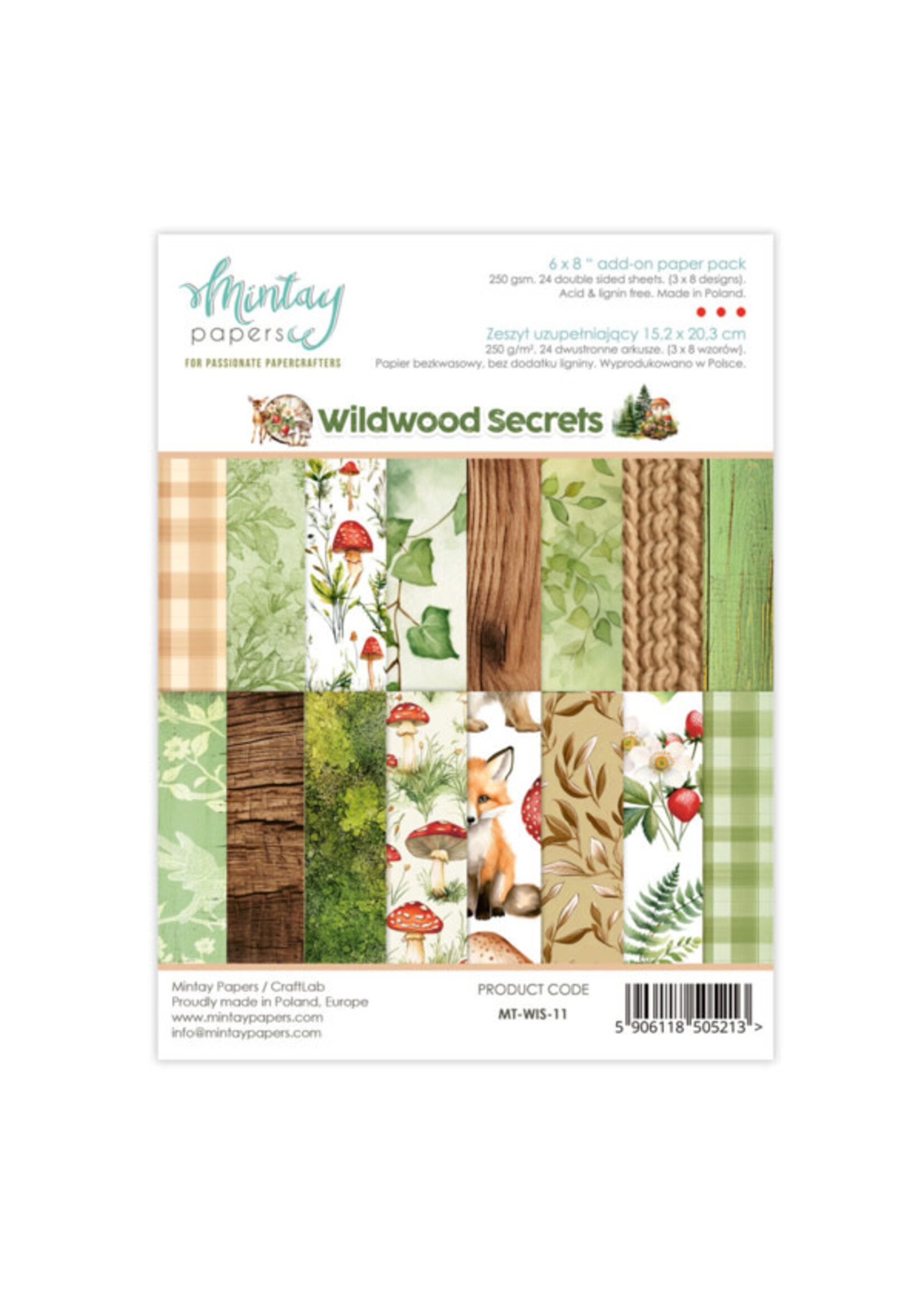 6 x 8 Add-On Paper Pad - Wildwood Secrets
