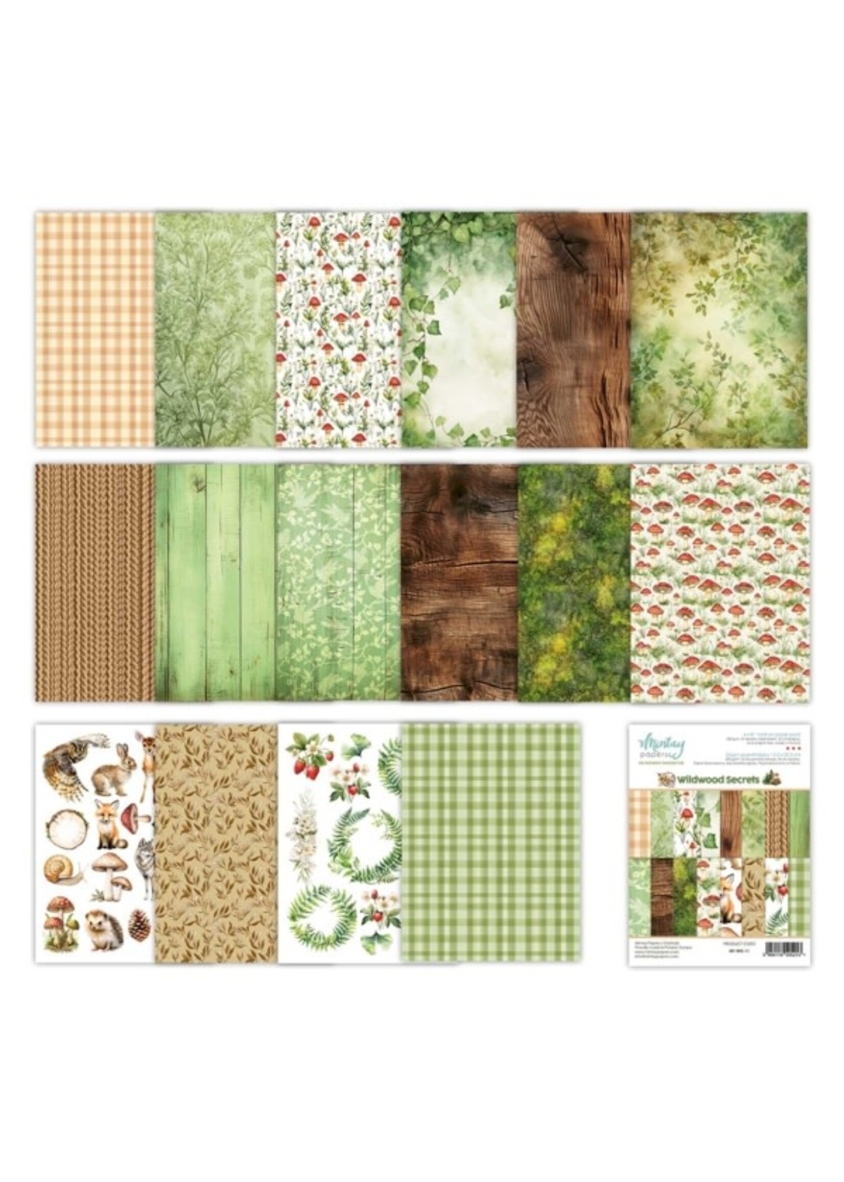 6 x 8 Add-On Paper Pad - Wildwood Secrets